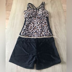 NWOT … REKITA Animal Print Swimsuit